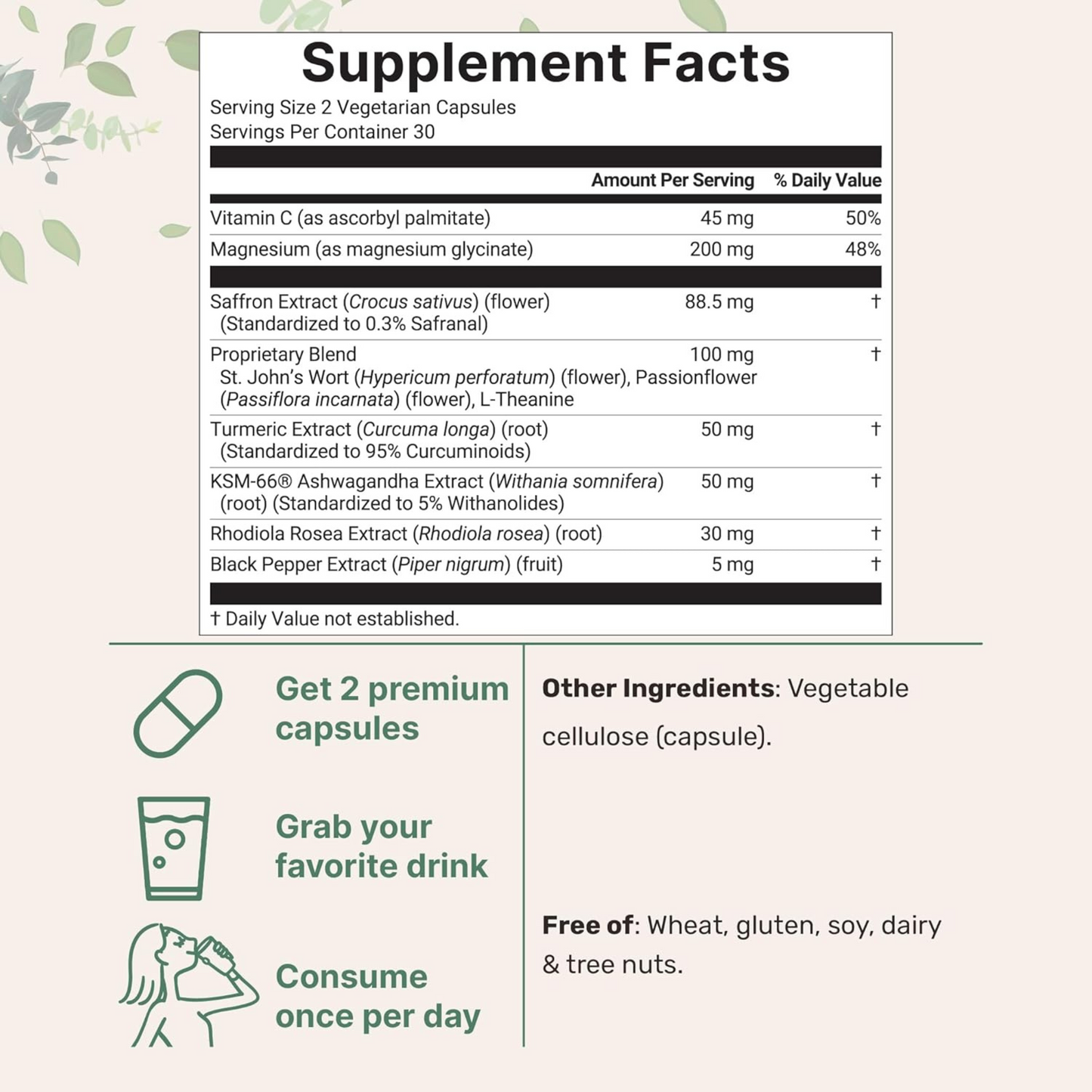 Mind Flow Saffron+ Advanced