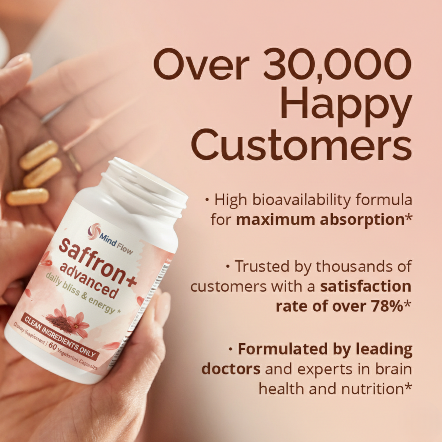 Mind Flow Saffron+ Advanced