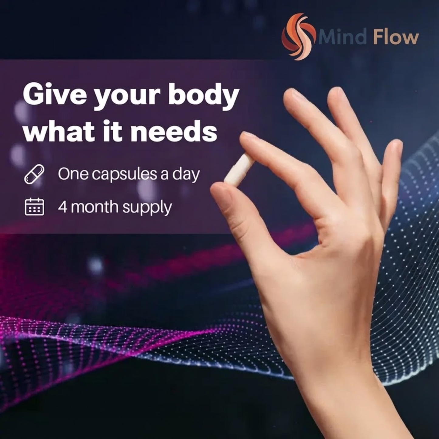 Mind Flow Mag-12 Complex™ (700mg)
